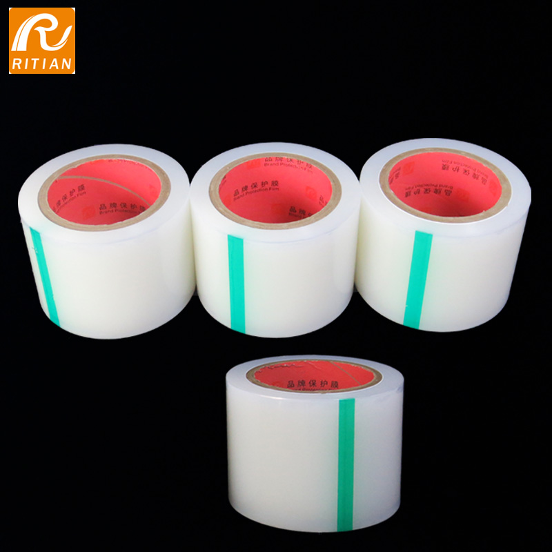 70mm X 100M PE Remove Roll Tape Dust LCD Screen Display Sticky Protective Film 