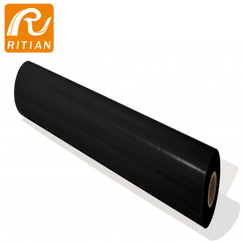  Black PE Surface Protection Film 1240mm*100m Remove No residue