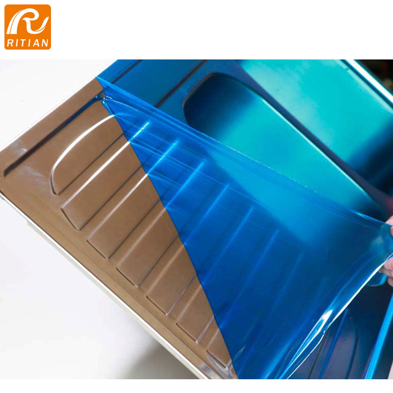 pe protective film for painted metal sheet door 