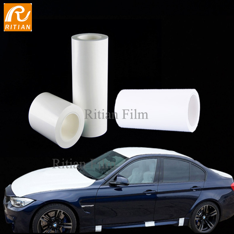 UV Resistance Automotive Protective Film White Color 1200mm * 200m